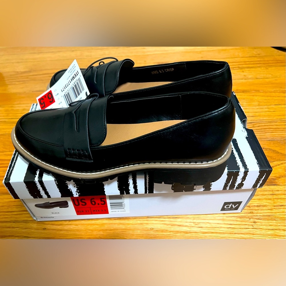 Dolce Vita Lug Loafers. Size 6.5, 8 available.New.